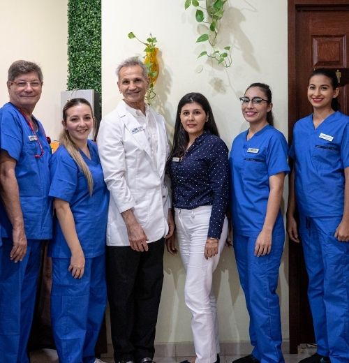 Medical staff at Holistic Bio Spa Cancer Clinic in Puerto Vallarta, Mexico