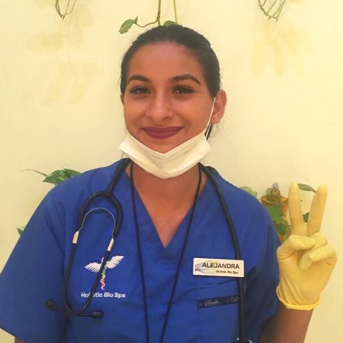 Happy nurse at Holistic BIo Spa